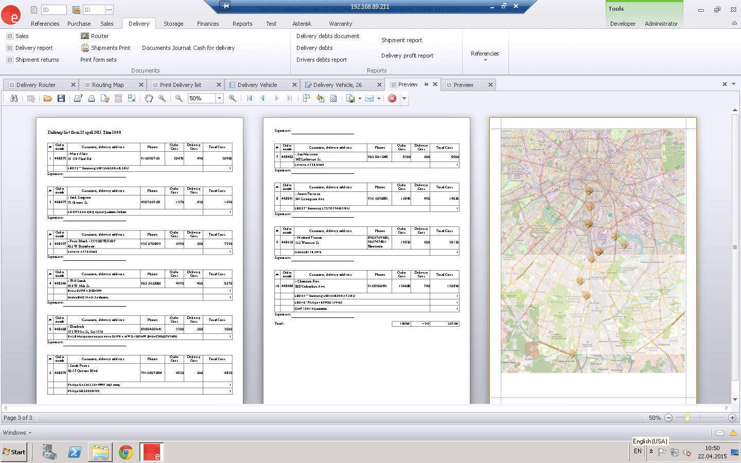 Map-Based Routing